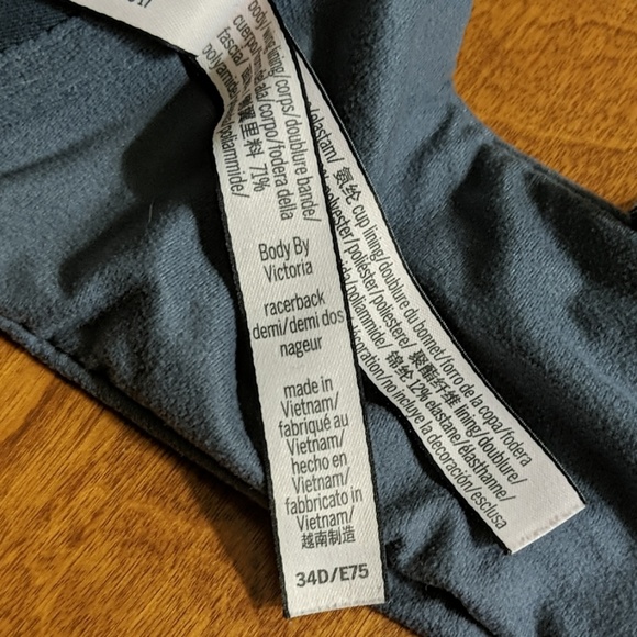 Body by Victoria Racerback Demi 34D - Picture 6 of 6